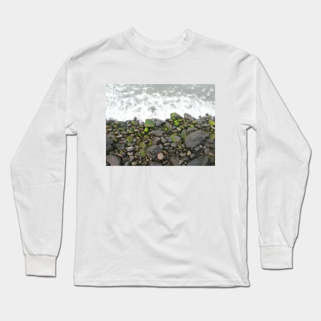 Sea and stones Long Sleeve T-Shirt by EterísktDesigns